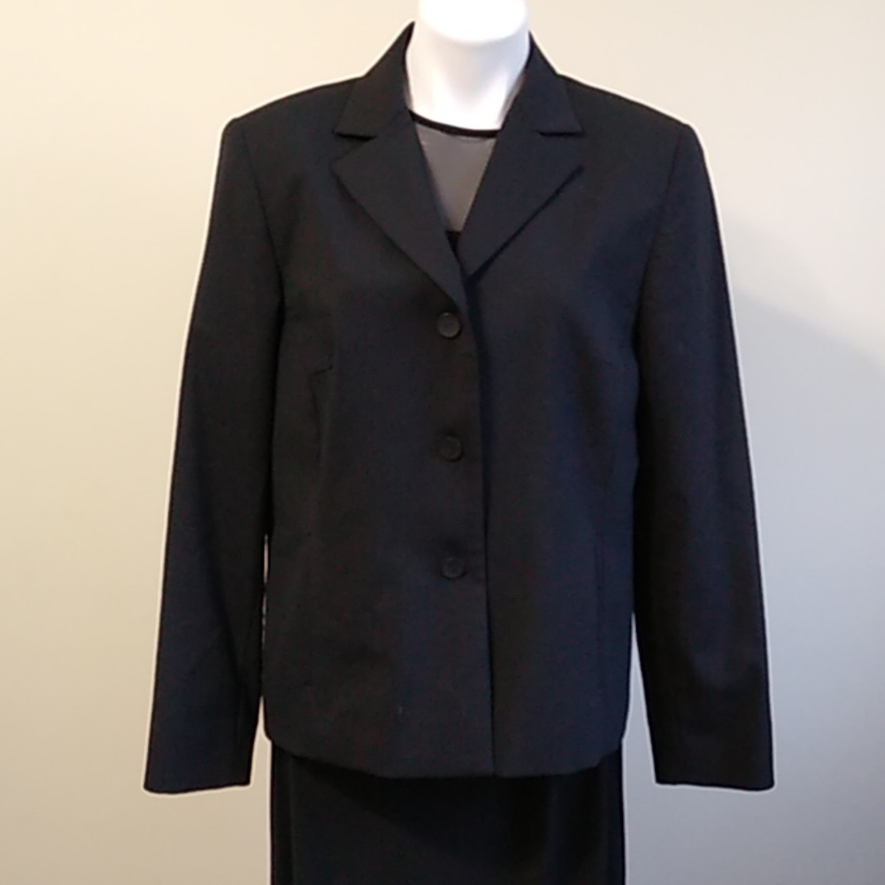 Pendleton Black wool blazer size 12